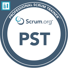 Professional Scrum Trainer badge
